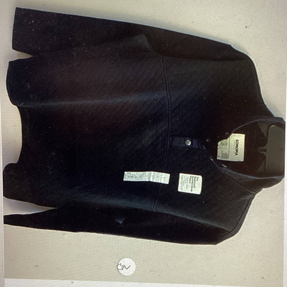 Black Supersoft Quarter Snap Fleece Pullover